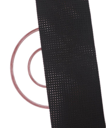black geometric pattern crosia fabic